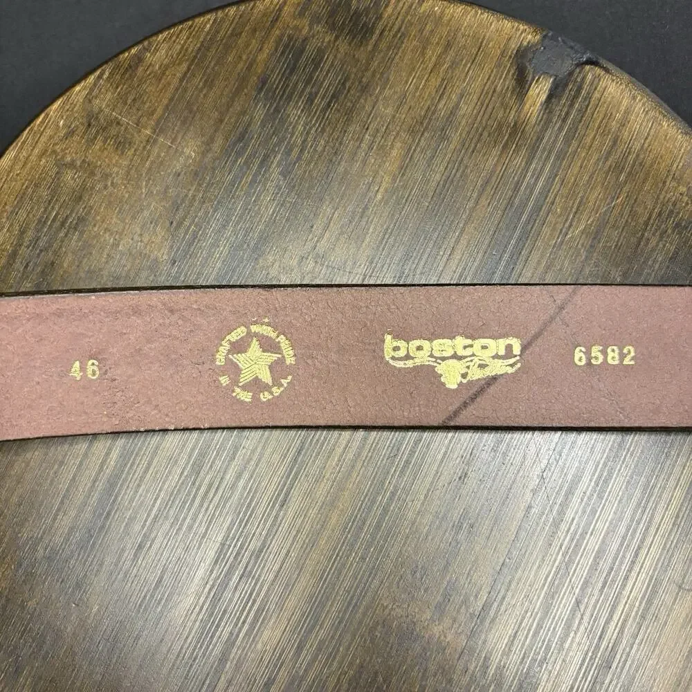 Boston Leather Off Duty Belt Size 46